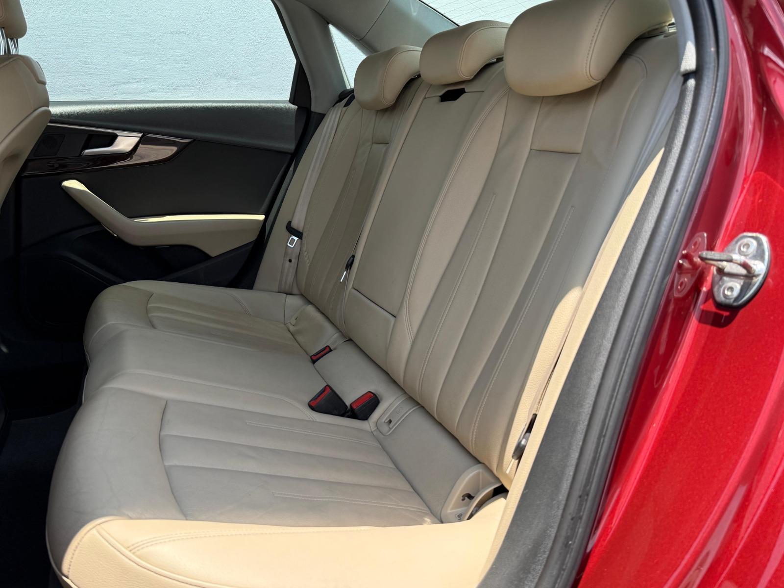 2019 AUDI A4 - SEATS_REAR